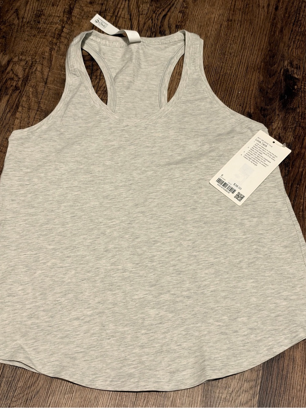 Lululemon Love Tank - Heathered Gray